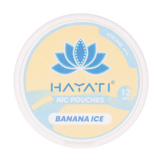 Banana Ice Nicotine Pouches by Hayati 12mg