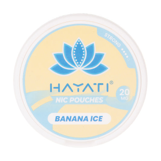 Banana Ice Nicotine Pouches by Hayati 20mg