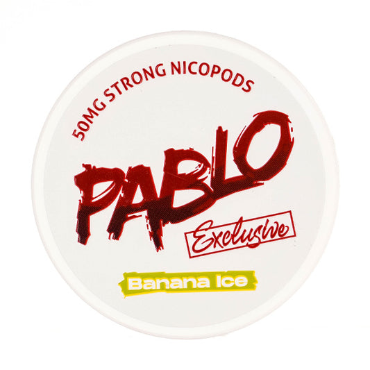 Banana Ice Nicotine Pouches by Pablo