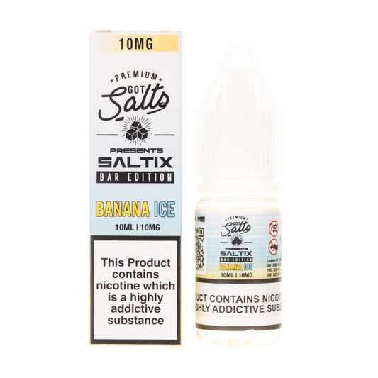 Banana Ice Saltix Bar Edition Nic Salt E-Liquid by Got Salts