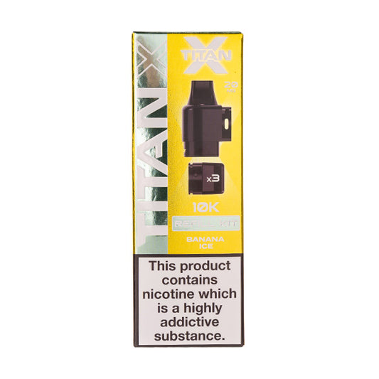 Banana Ice Titan X Refill Pack by Titan