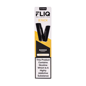 Banana Sorbet FLIQ Prefilled Pods by Avomi