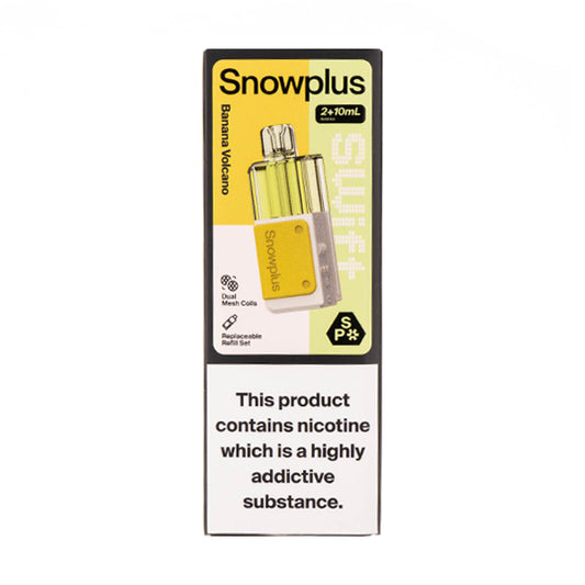 Banana Volcano Swift Prefilled Pod + Refill by Snowplus