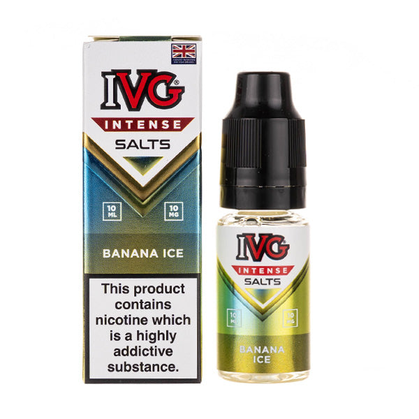 IVG Intense Salts Banana Ice - Any 4 for £10 | Vape Superstore