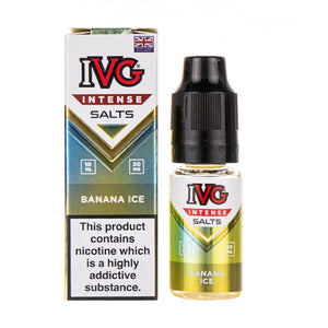 Banana Ice Nic Salt E-Liquid by IVG Intense Salts - 20mg