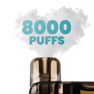 Up To 8,000 Puffs