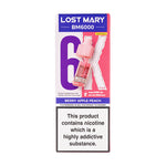 Berry Apple Peach BM6000 Prefilled Pod + Refill by Lost Mary