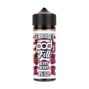 Berry Berry 100ml (50/50) Shortfill by Seriously Pod Fill 3
