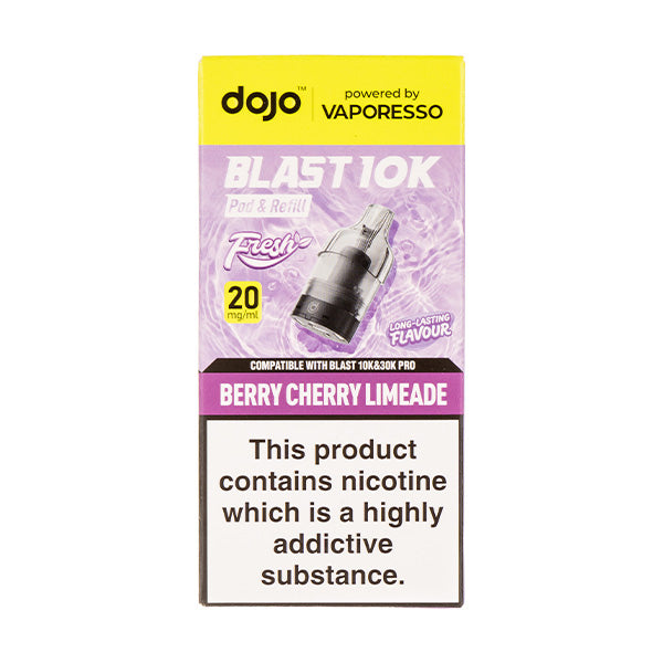 Vaporesso Berry Cherry Limeade Dojo Blast 10K Prefilled Pod + Refill by Vaporesso — image 1 of 1