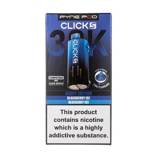 Berry Edition Click S 30K Prefilled Pods by Pyne Pod