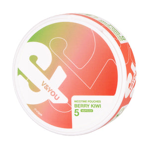Berry Kiwi Nicotine Pouches by V&You NXT Edition