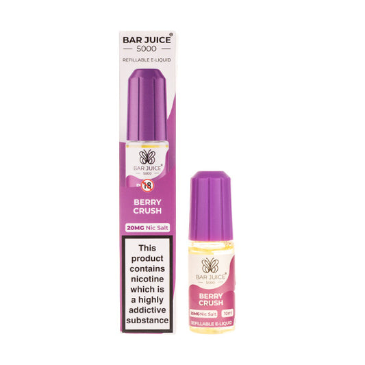 Berry Crush Nic Salt E-Liquid by Bar Juice 5000