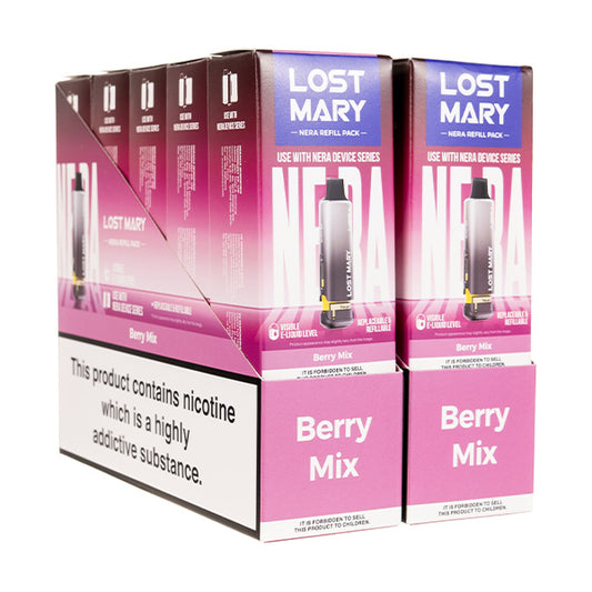 Lost Mary Nera 15k Prefilled Pod + Refill [Box of 10] - Berry Mix