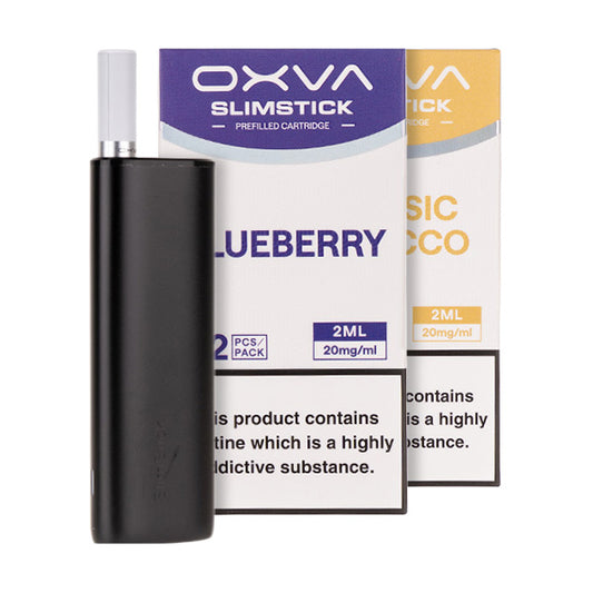OXVA SlimStick Prefilled Pod Kit Bundle Black