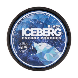 Black Energy Pouches by Iceberg 150mg