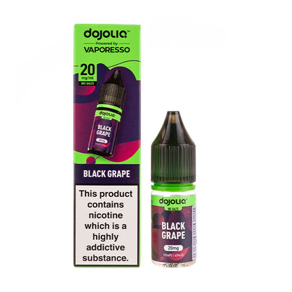 Black Grape Dojoliq Nic Salt E-Liquid by Vaporesso