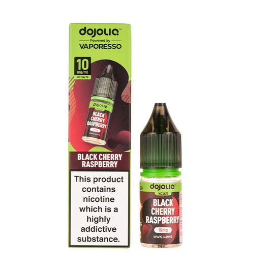 Black Cherry Raspberry Dojoliq Nic Salt E-Liquid by Vaporesso