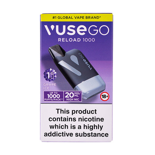 Vuse Go Flashing Light Go Reload 1000 Pod Kit by Vuse - Closed Pod Kits Vuse Go Flashing Light Go Reload 1000 Pod Kit by Vuse - Closed Pod Kits