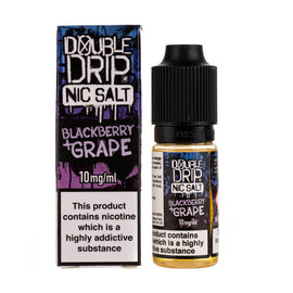 Blackberry & Grape Nic Salt E-Liquid by Double Drip