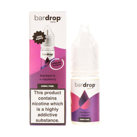 Blackberry Raspberry Nic Salt E-liquid by Bar Drop