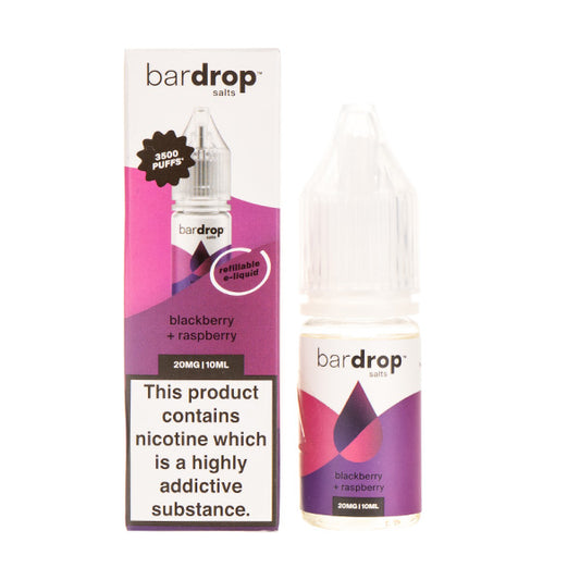 Blackberry Raspberry Nic Salt E-liquid by Bar Drop