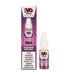 Blackberry Sour Razz Nic Salt E-Liquid by IVG Pro Salts