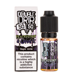 Blackberry & Grape 50-50 E-Liquid by Double Drip