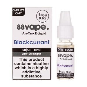 88Vape Blackcurrant 50/50 E-Liquid - Same Day Dispatch Up To 10PM. 88Vape Blackcurrant 50/50 E-Liquid - Same Day Dispatch Up To 10PM.
