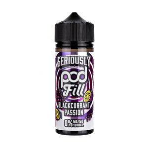 Blackcurrant Passion 100ml (50/50) Shortfill by Seriously Pod Fill