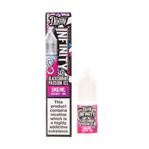 Blackcurrant Passion Ice Nic Salt E-Liquid by Doozy Infinity Salts