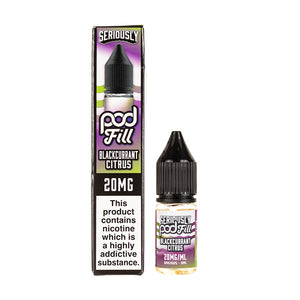 Blackcurrant Citrus Nic Salt E-Liquid by Seriously Pod Fill
