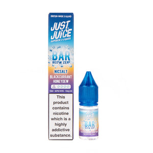 Blackcurrant Honeydew Bar Below Zero Nic Salt E-Liquid by Just Juice - 10mg