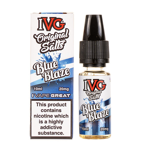 I VG Blue Blaze Nic Salt E-Liquid by IVG Original Salts — image 1 of 1