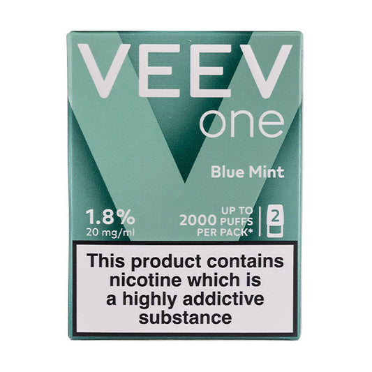 Blue Mint Veev One Prefilled Pods by Veev - Phenomenal Flavour! Blue Mint Veev One Prefilled Pods by Veev - Phenomenal Flavour!