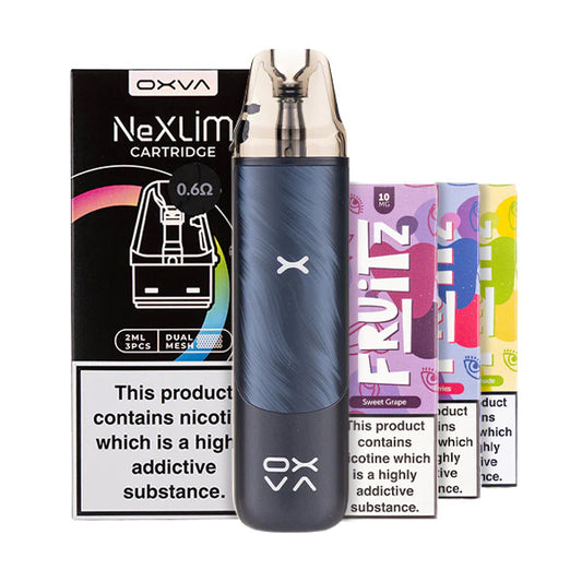 OXVA NeXlim Go Pod Kit Bundle | Save 20% + Pods & Nic Salts OXVA NeXlim Go Pod Kit Bundle | Save 20% + Pods & Nic Salts