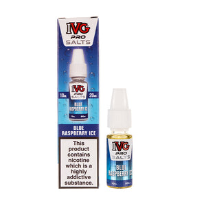 Blue Raspberry Ice Nic Salt E-Liquid by IVG Pro Salts