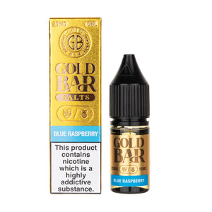 Blue Raspberry Nic Salt E-Liquid by Gold Bar
