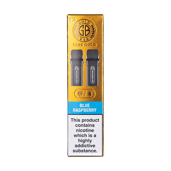 Z Pods Blue Raspberry Blue Raspberry Reload Prefilled Pods by Gold Bar - Any 5 for £20