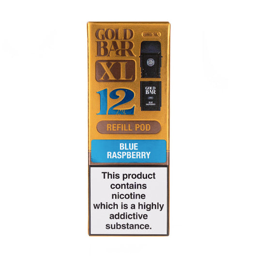 Z Pods Blue Raspberry Gold Bar Blue Raspberry XL Pod + Refill | 20mg Nic Salt | Vape Superstore