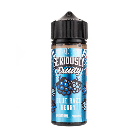 Blue Razz Berry 100ml Shortfill E-Liquid by Seriously Fruity