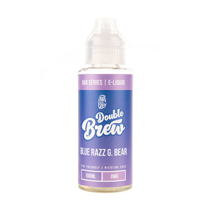 Blue Razz G-Bear Double Brew Bar Series 100ml (60/40) by Ohm Brew
