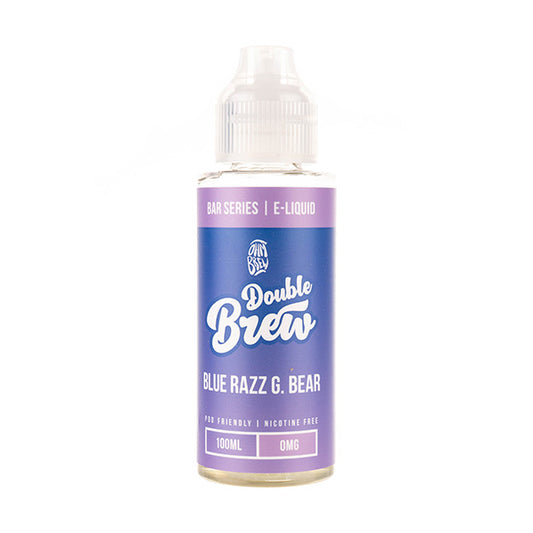 Blue Razz G-Bear Double Brew Bar Series 100ml (55/45) by Ohm Brew