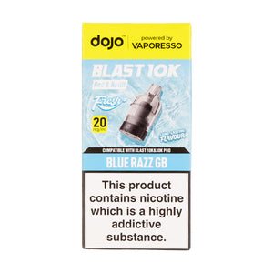 Blue Razz GB Dojo Blast 10K Prefilled Pod + Refill by Vaporesso