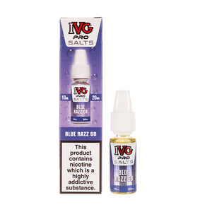 Blue Razz GB Nic Salt E-Liquid by IVG Pro Salts