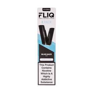 Blue Razz Ice FLIQ Prefilled Pods by Avomi