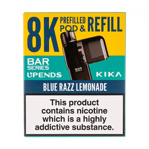 Blue Razz Lemonade Kika Prefilled Pod + Refill by Bar Series