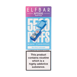 Blue Razz Lemonade AF5500 Prefilled Pod + Refill by Elf Bar