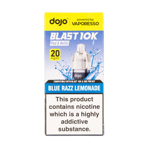 Blue Razz Lemonade Dojo Blast 10K Prefilled Pod + Refill by Vaporesso