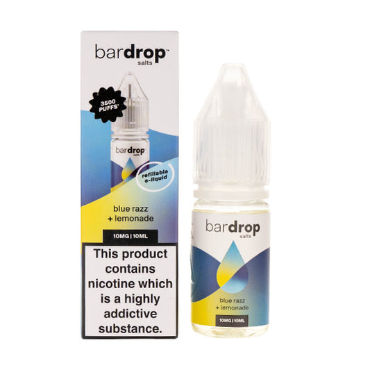 Blue Razz Lemonade Nic Salt by Bar Drop