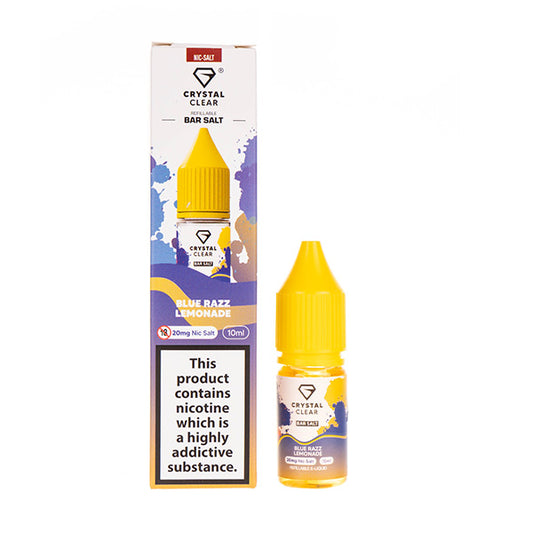 Blue Razz Lemonade Nic Salt E-Liquid by Crystal Clear